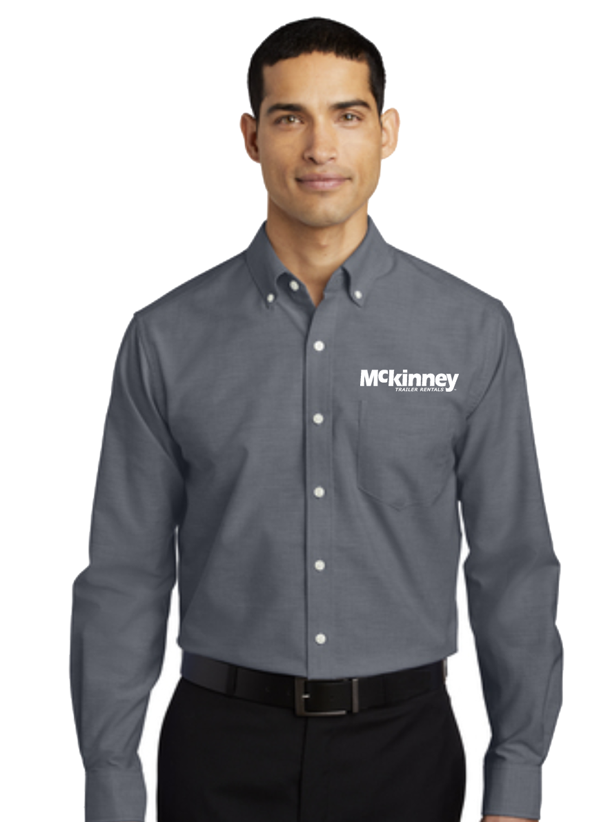 Port Authority Mens Super Pro Oxford Shirt