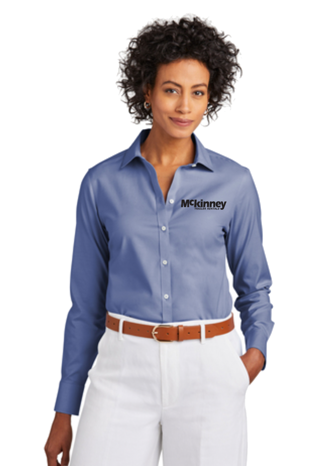 Brooks Brothers Women’s Wrinkle-Free Stretch Pinpoint Shirt