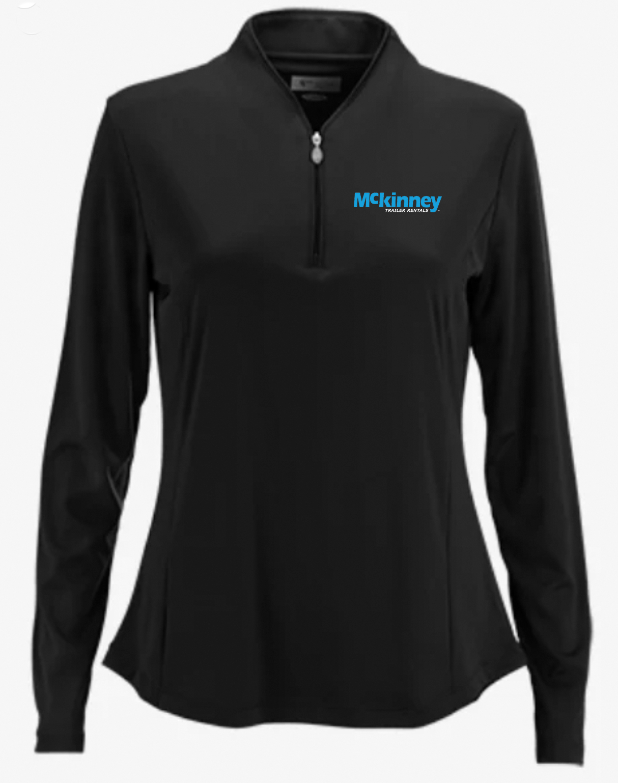 Greg Norman Women's Play Dry Tulip Neck 1/4 Zip