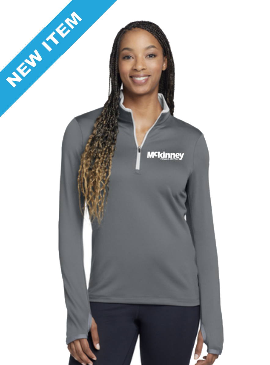 Ladies - Nike Dri-FIT Stretch 1/2-Zip Cover-Up