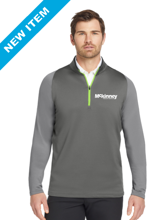 Mens - Nike Dri-FIT Stretch 1/2-Zip Cover-Up