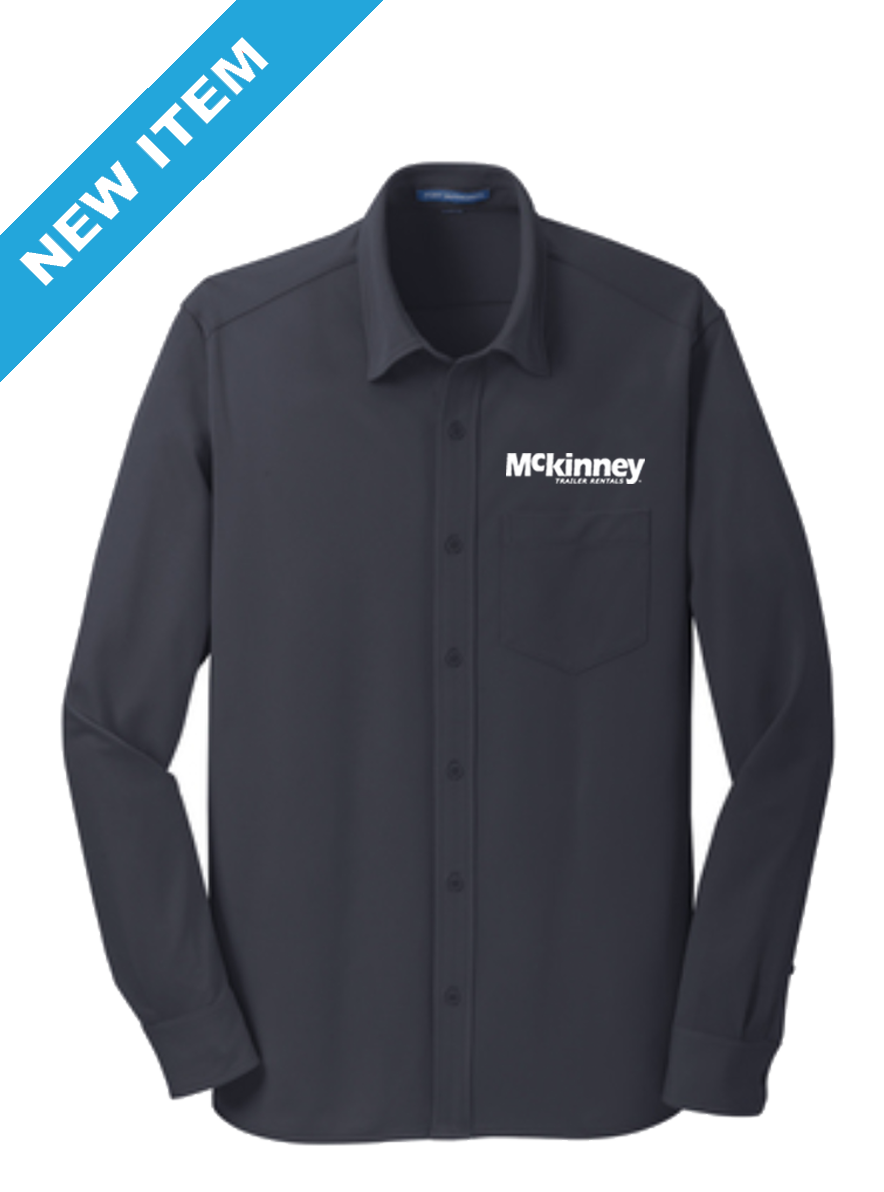 Mens - Port Authority® Dimension Knit Dress Shirt