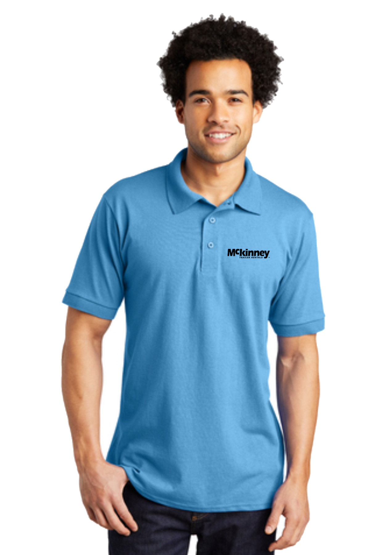 Mens Port & Company® Core Blend Jersey Knit Polo - Size TALL