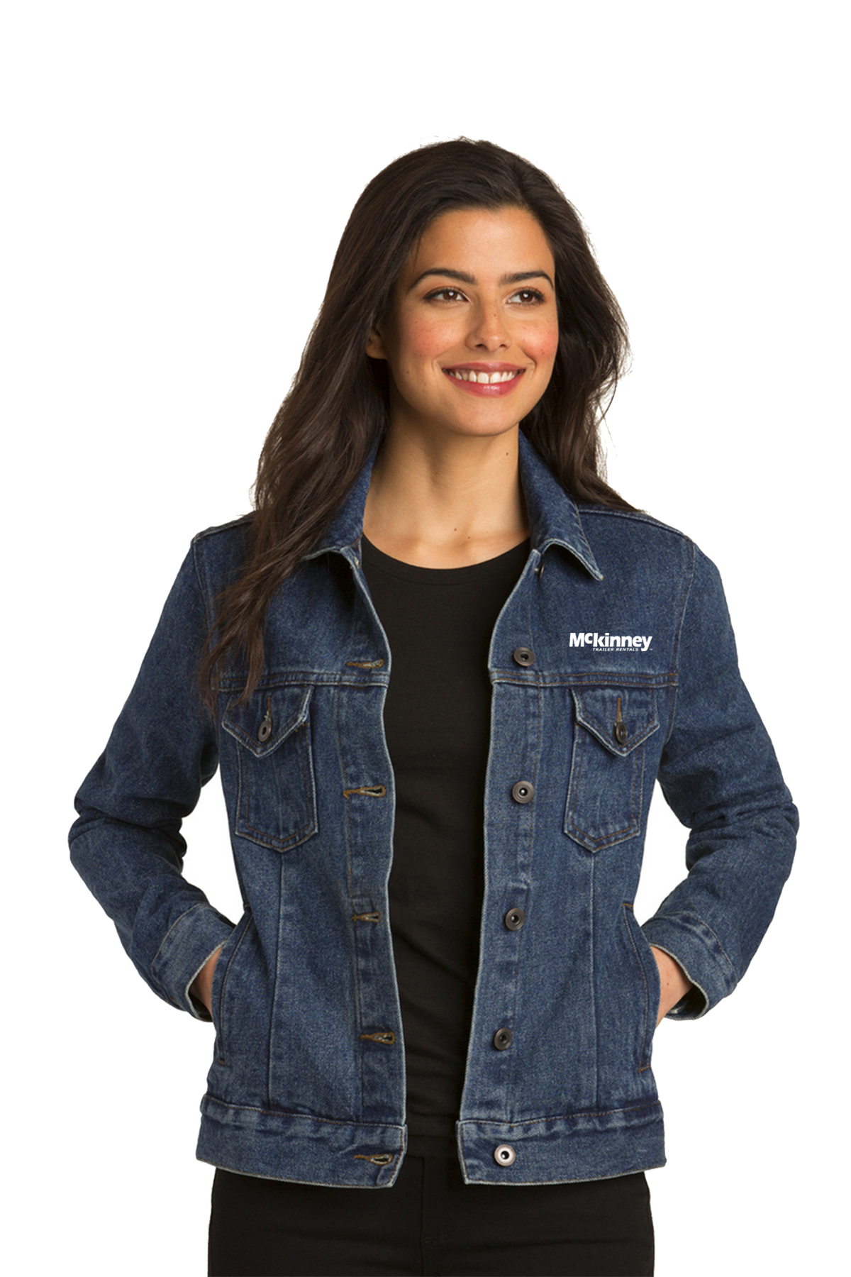 Port Authority® Ladies Denim Jacket