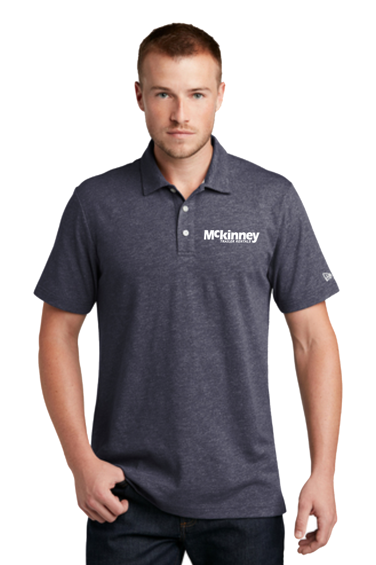 New Era ® Mens Slub Twist Polo